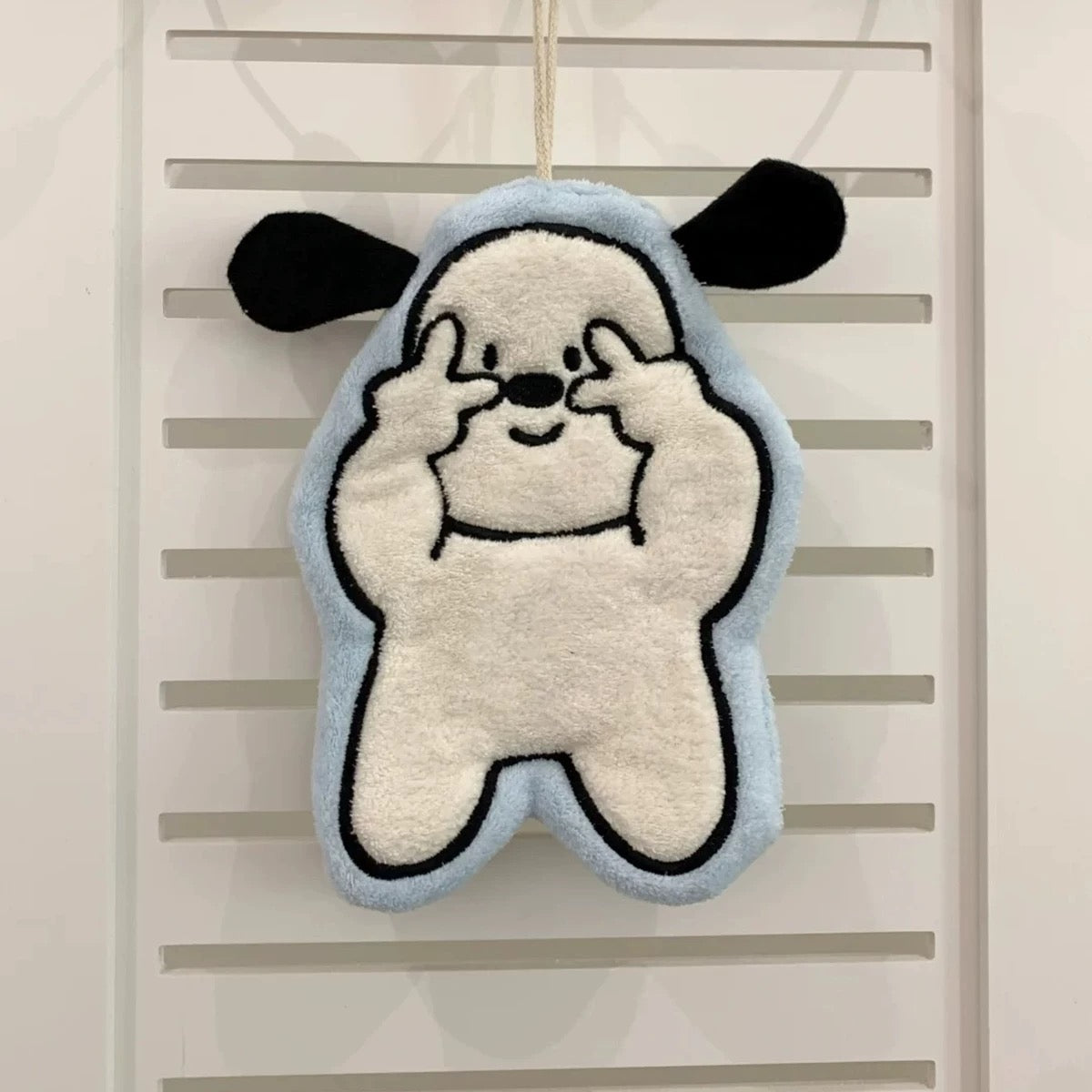 Cartoon Animal “Peace Sign” Hand Towel