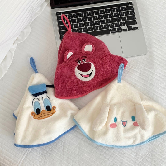 Adorable Character Hand Towels