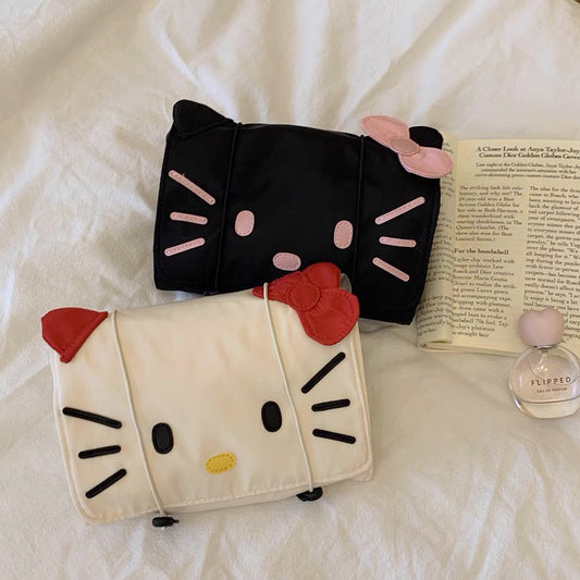 Cute Kitty Cat Makeup Bag