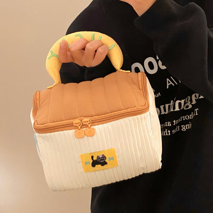 Cute Little House Cosmetic Bag