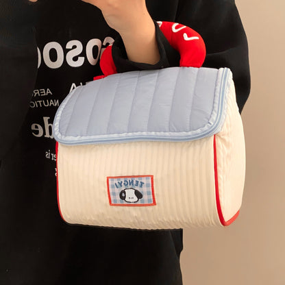 Cute Little House Cosmetic Bag