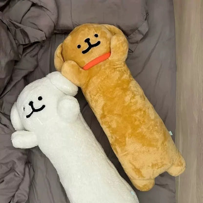 Korean Long Plush Puppy Pillow
